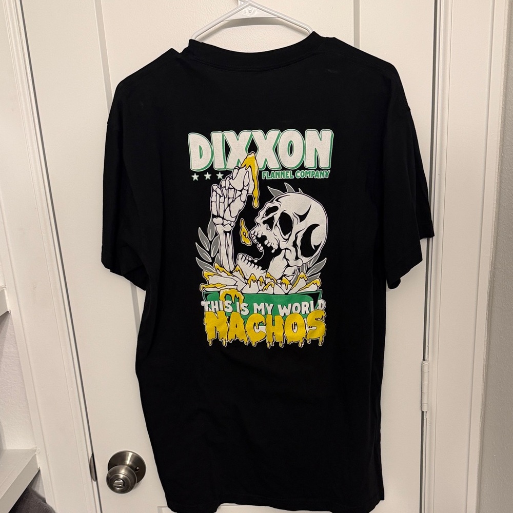 DIXXON This is My World, Nachos Black Graphic Tee